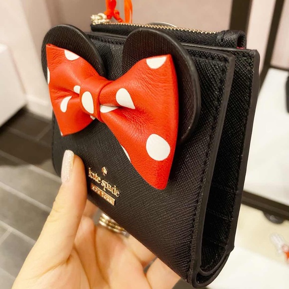 LIMITED♠️Kate Spade minnie mouse ksny Wallet - Picture 2 of 5